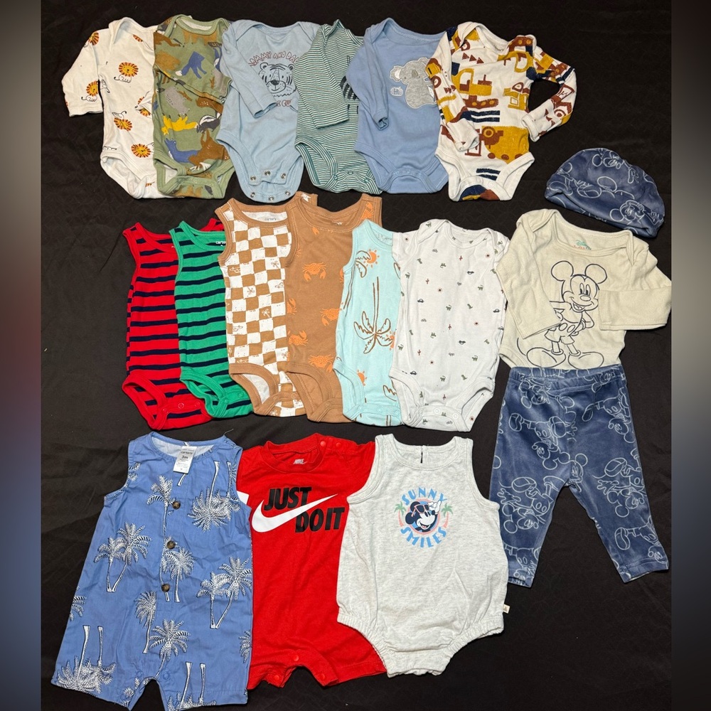 Baby boy clothes bundle 3 months